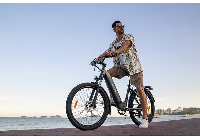 ЕЛЕКТРОВЕЛОСИПЕД DYU C1 (350W, 10 AH, 36V) 