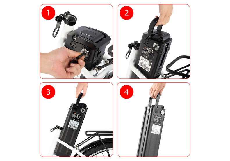  Електровелосипед DYU C6 (350W, 36V 12.5Ah)