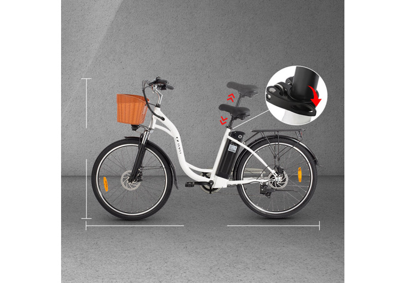  Електровелосипед DYU C6 (350W, 36V 12.5Ah)