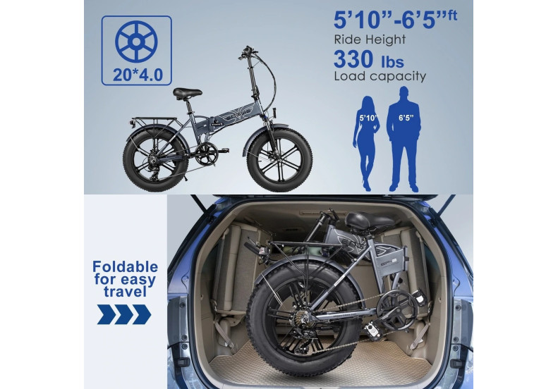 Електровелосипед ENGWE EP-2 Pro (750W, 48V, 13Ah)