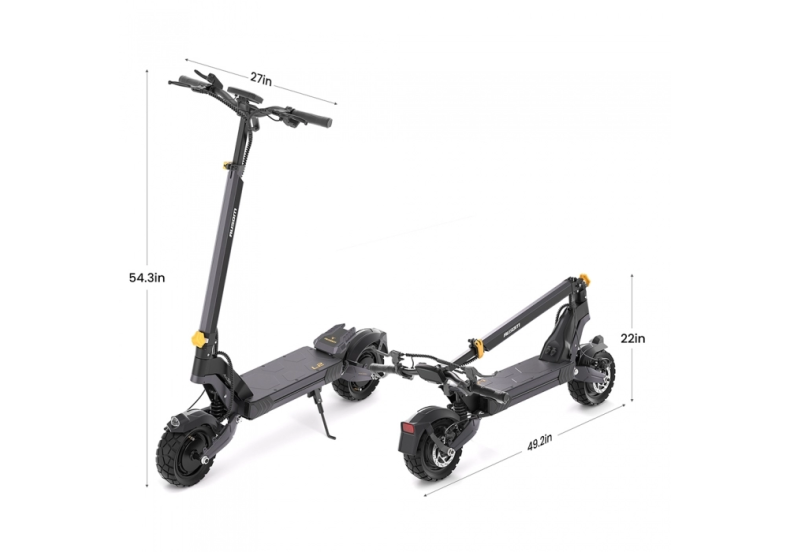 Електросамокат  AUSOM L2 Dual   (1600 W, 48V, 15.6 Ah)
